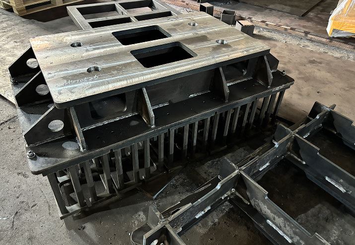 Concrete Hollow Paver Blocks Moulds factory